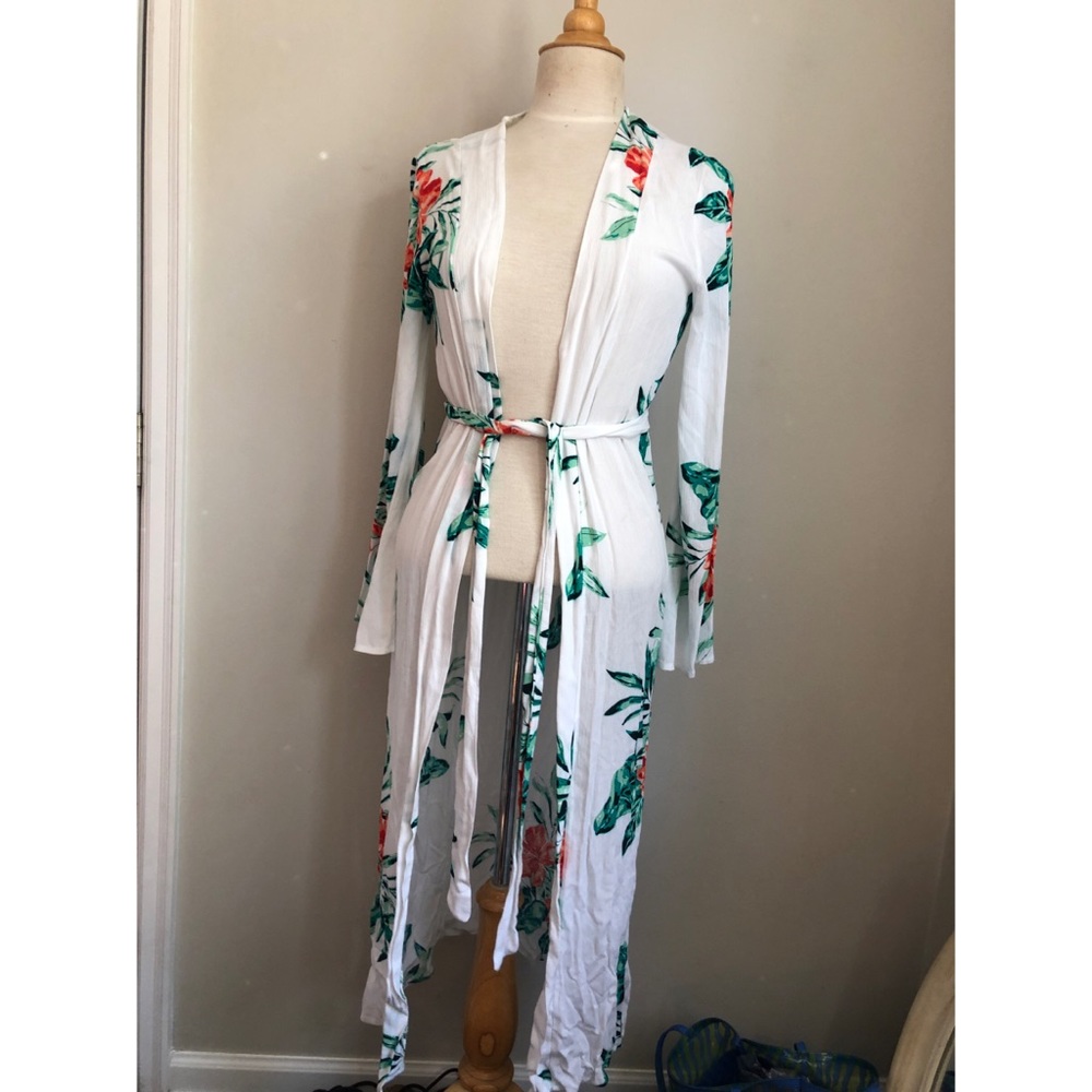 Thin robe cover up